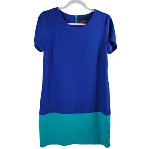 Cynthia Rowley Color Block Shift Dress Size 6
